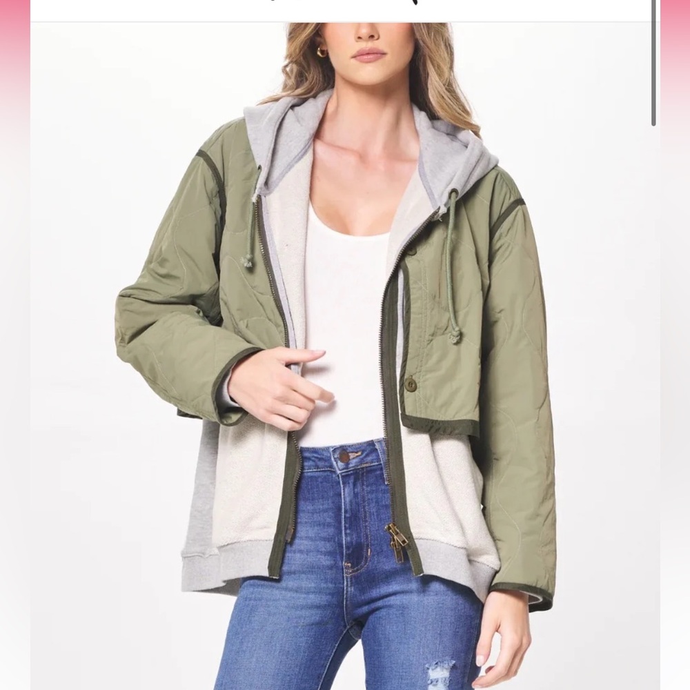 Vintage Havana layered jacket